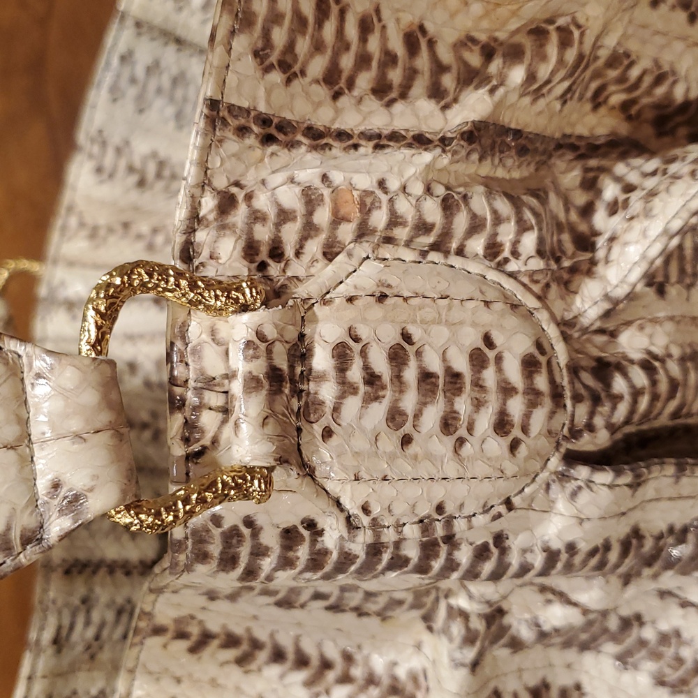 Armenta Python Snakeskin Bag Ultra Rare - Picture 11 of 16